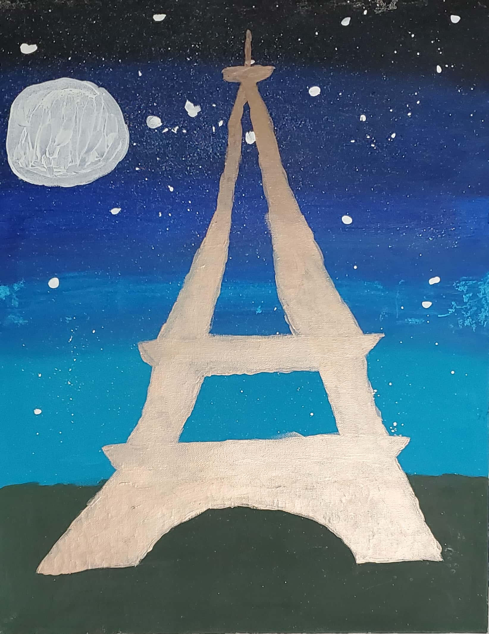 This is one of my personal paintings that I&#39;ve done over the summer. I&#39;ve been always wanting to go to Paris, hence why I&#39;ve painted my dream city.